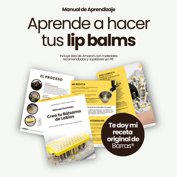Crea tus Lip Balms (Manual Digital PDF)