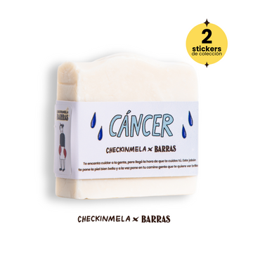 Cáncer Soap Bar – Checkinmela x Barras ®