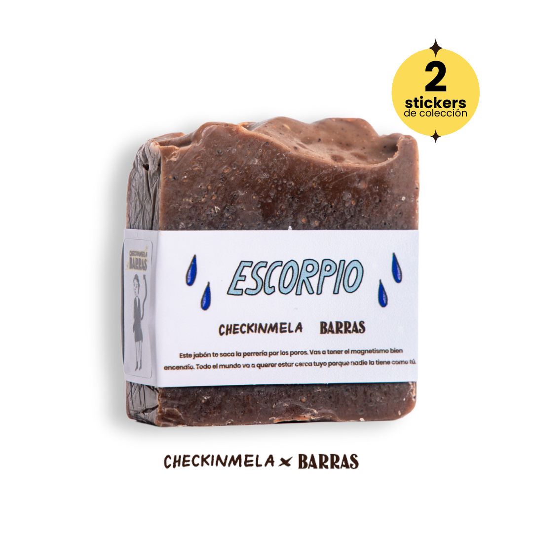 Escorpio Soap Bar – Checkinmela x Barras ®