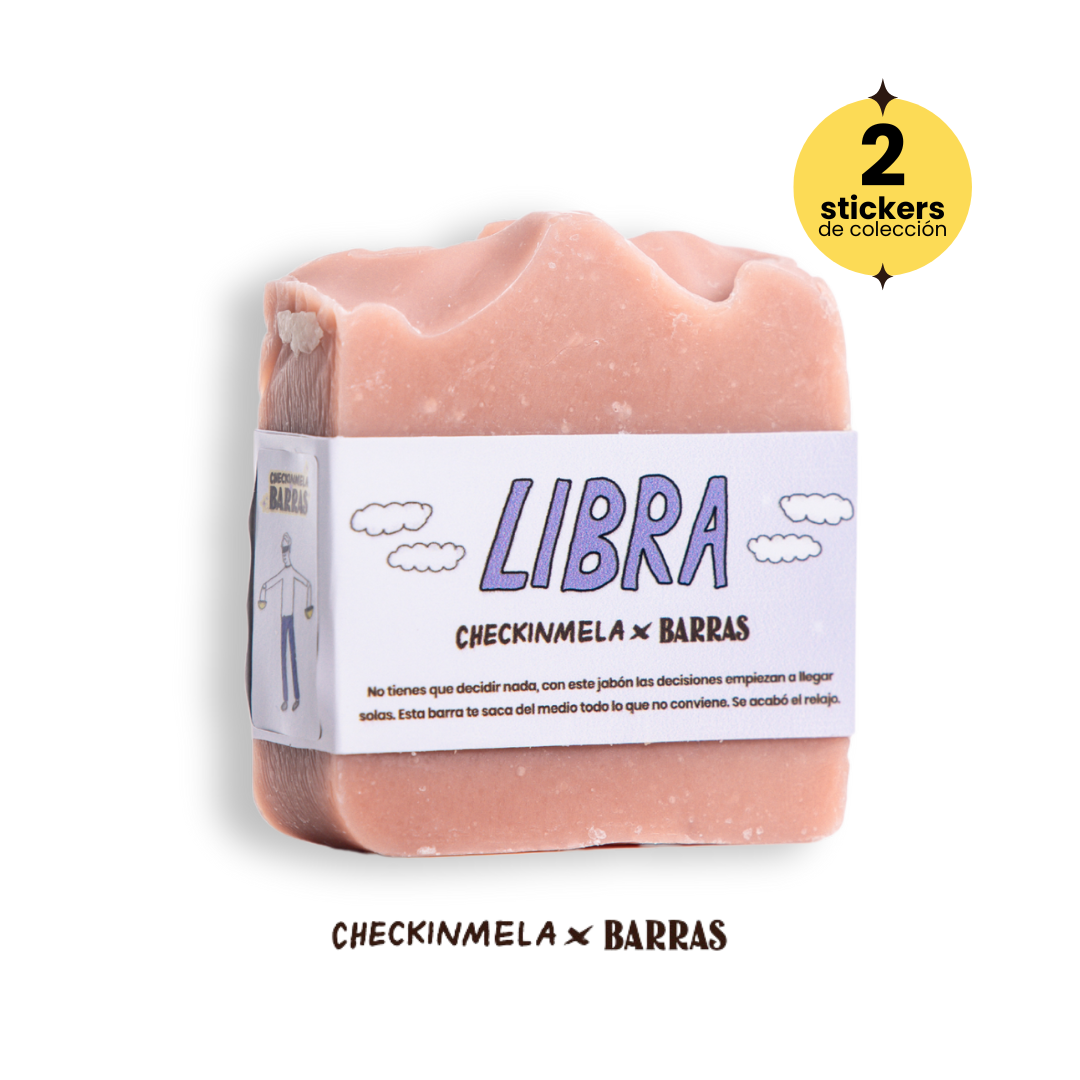 Libra Soap Bar – Checkinmela x Barras ®