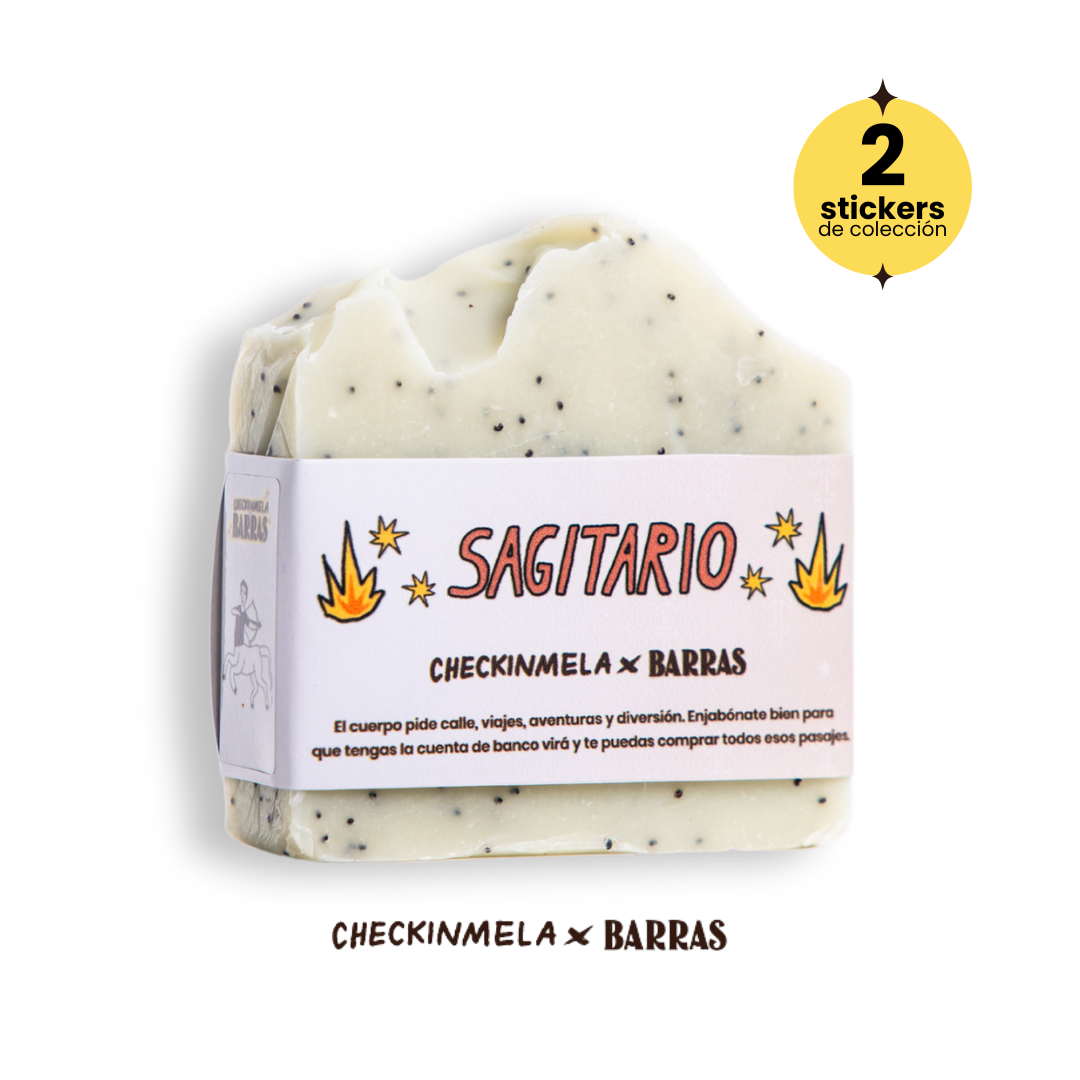 Sagitario Soap Bar – Checkinmela x Barras ®