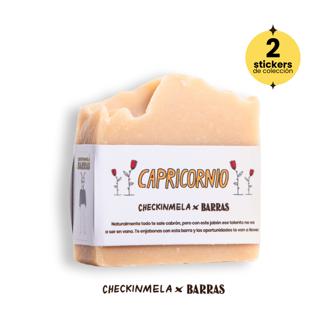 Capricornio Soap Bar – Checkinmela x Barras ®