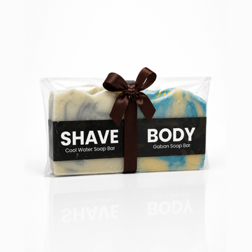 Men Shave & Body Soap Bar Duo