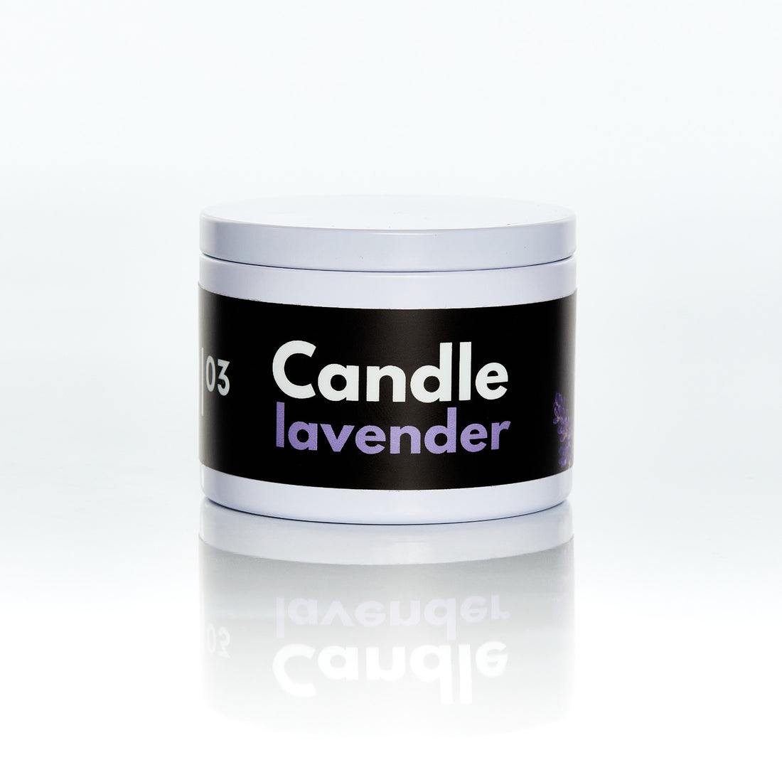 Lavender Candle | B3 Collection 8 oz.